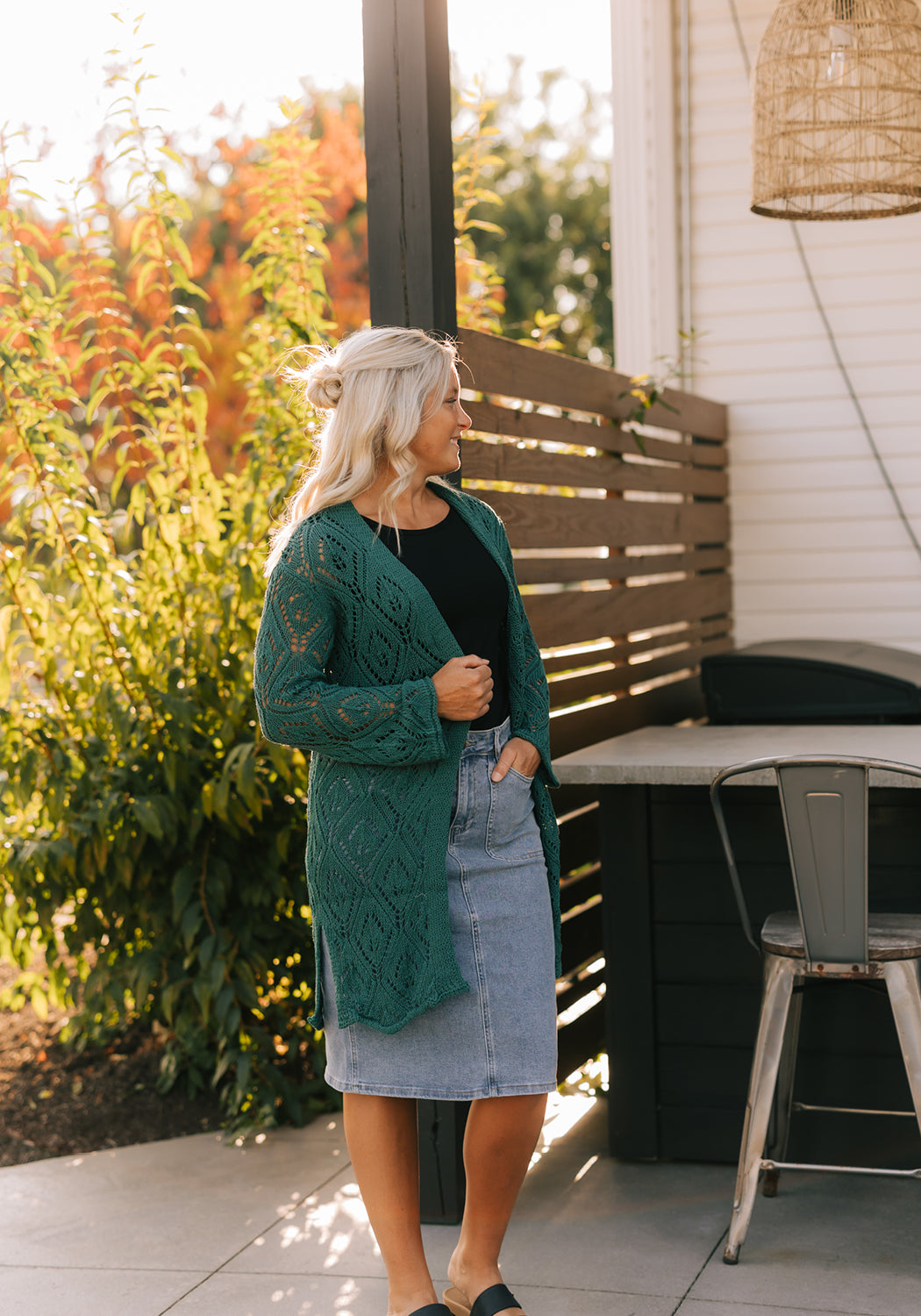 Deb' Crochet Maxi Cardigan – Grace and Joy Company