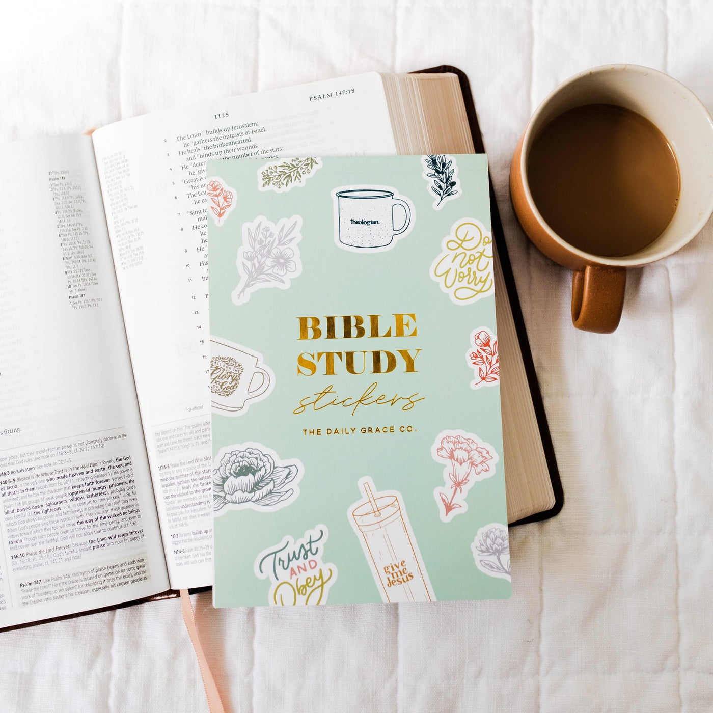 Bible Study Stickers | Strong in the Lord | Final Sale