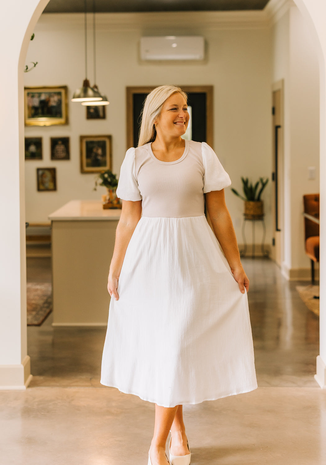 Modest Clothing Outfit Ideas Fashion inspo dresses skirts tops cardigans church outfits fashion outfits style modest girly outfit jewelry bows handbags Handpicked Home decor Grace and Joy Company