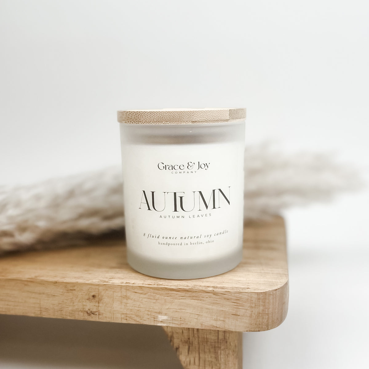 Autumn Leaves Candle