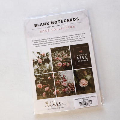 Blank Notecards | Rose Collection