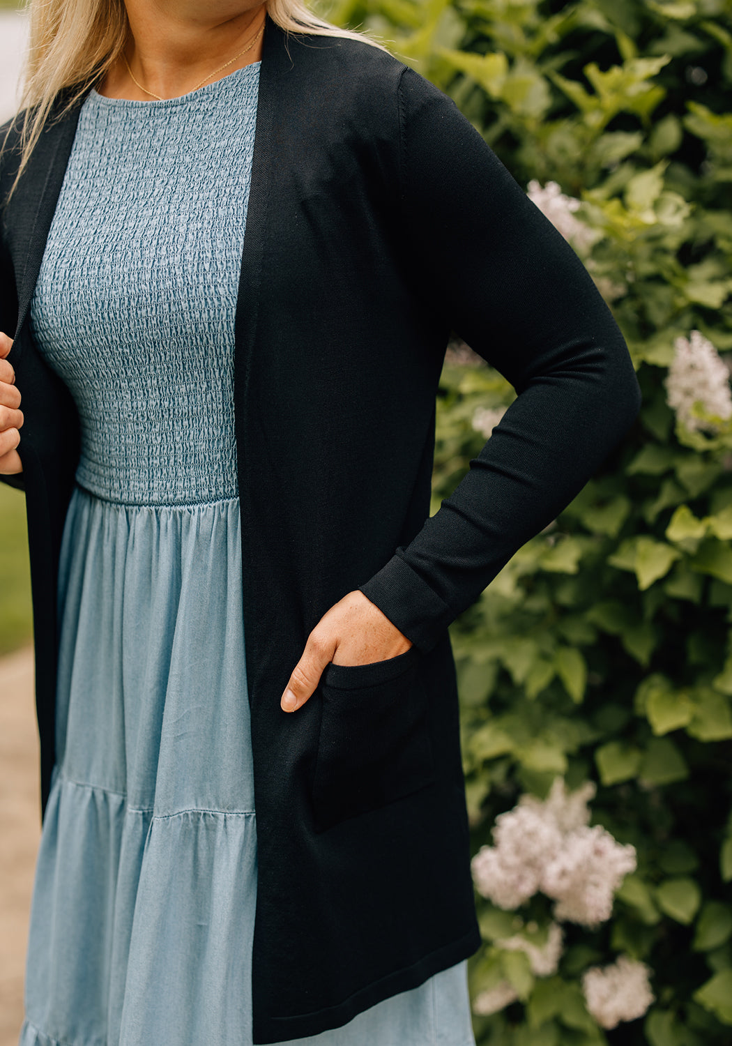 'Cally' Open Front Cardigan