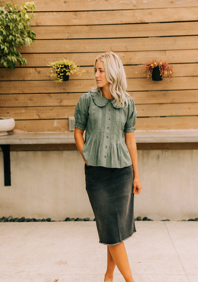 Modest Clothing Outfit Ideas Fashion inspo dresses skirts tops cardigans church outfits fashion outfits style modest girly outfit jewelry bows handbags Handpicked Home decor Grace and Joy Company