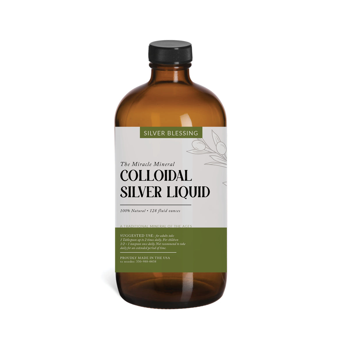 Colloidal Silver Liquid | 16 ounce