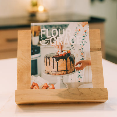 Handcrafted Cookbook Stand