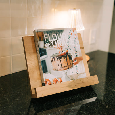 Handcrafted Cookbook Stand