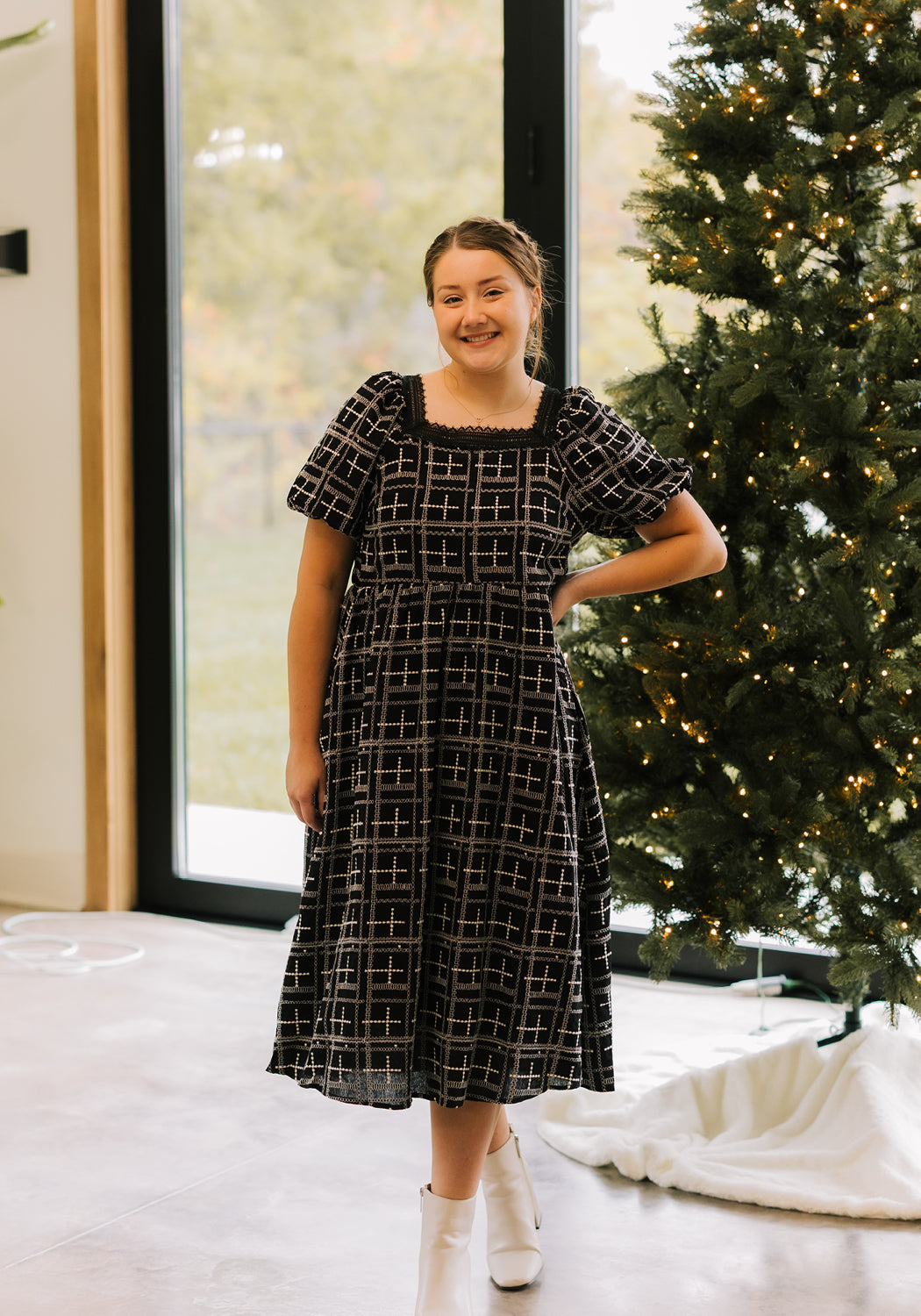 Modest Clothing Outfit Ideas Fashion inspo dresses skirts tops cardigans church outfits fashion outfits style modest girly outfit jewelry bows handbags Handpicked Home decor Grace and Joy Company