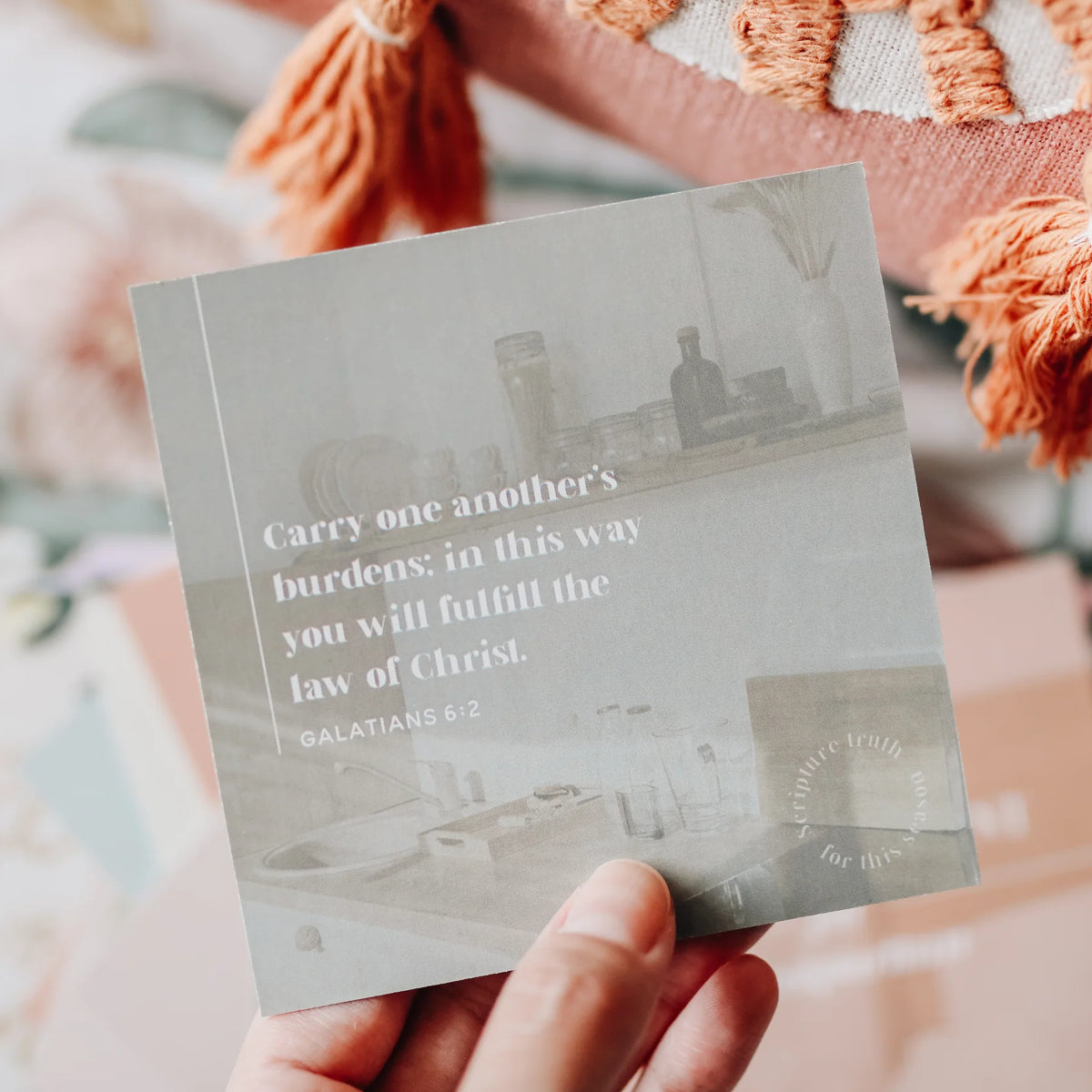 Encouragement for Postpartum Verse Card Set