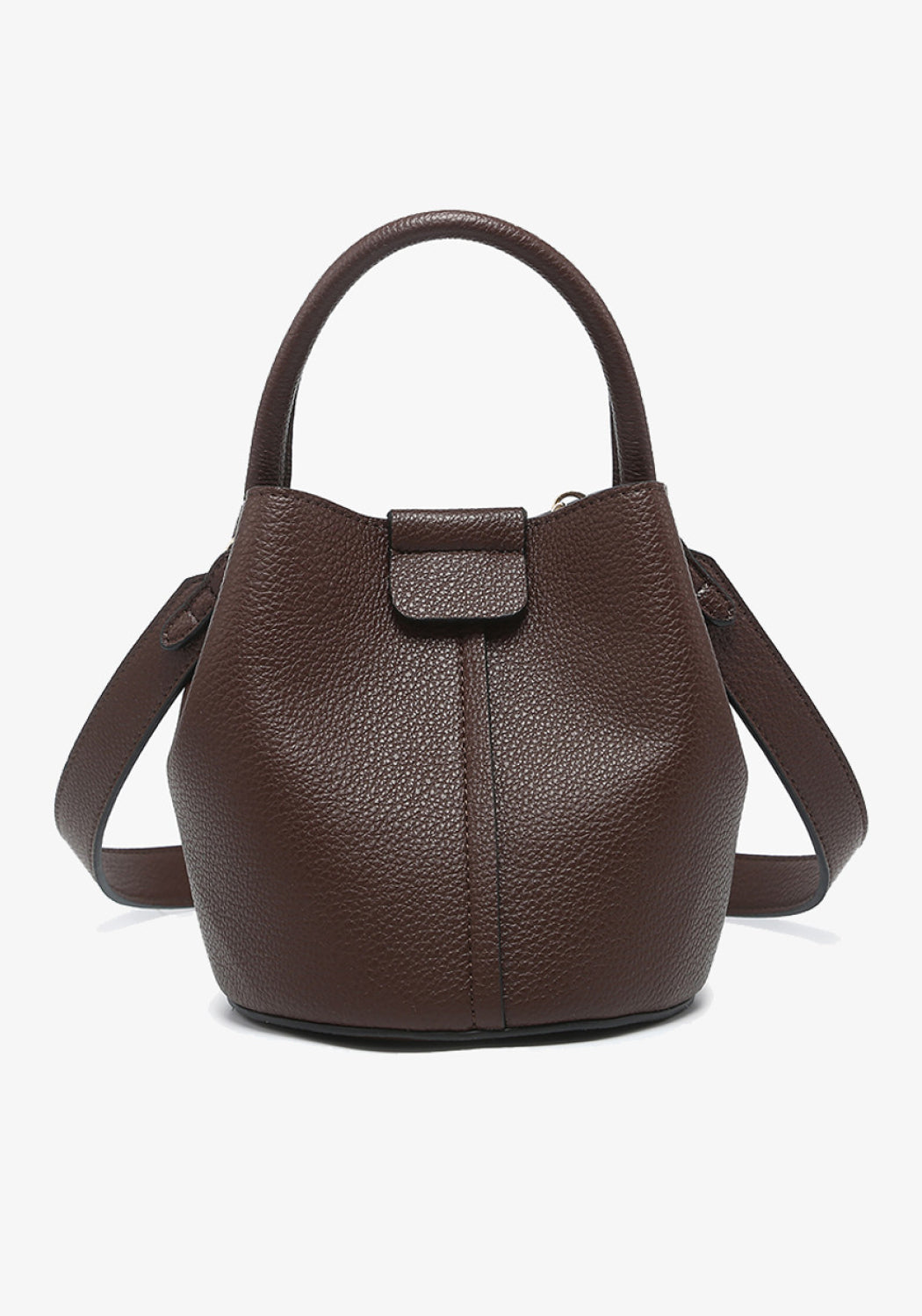 'Farrah' Bucket Bag with Top Handle & Inner Bag