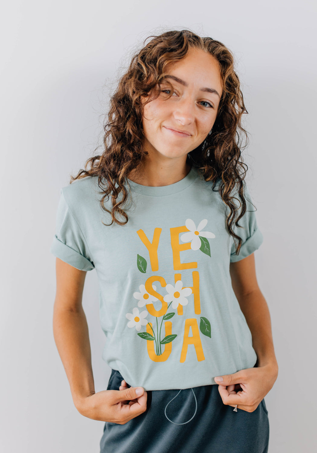 Floral Yeshua Tee