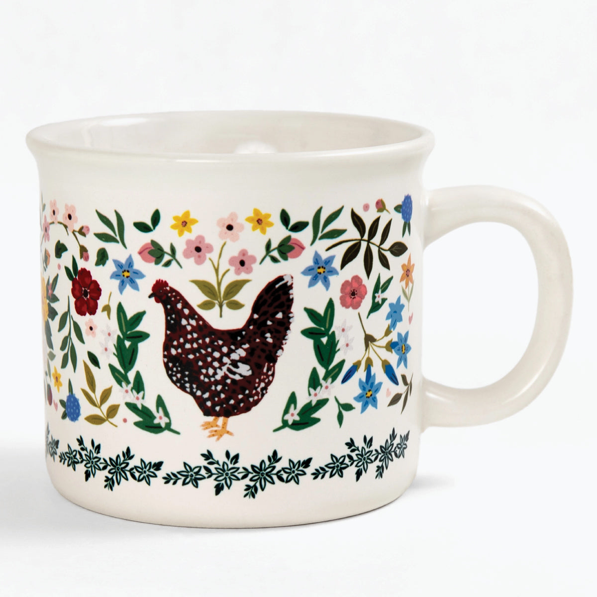 Folk Floral Mug