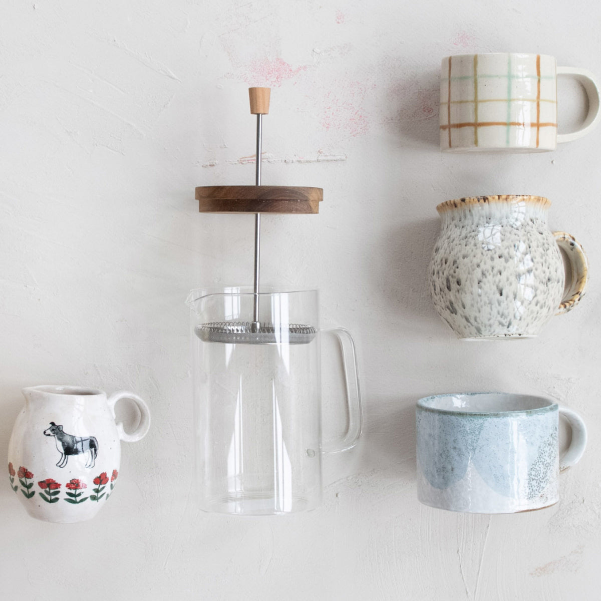 Kitchen Inspo Coffee Mugs Iced Coffee Cups Flour and Grace Cookbook Handpicked Home decor Modest Clothing Grace and Joy Company