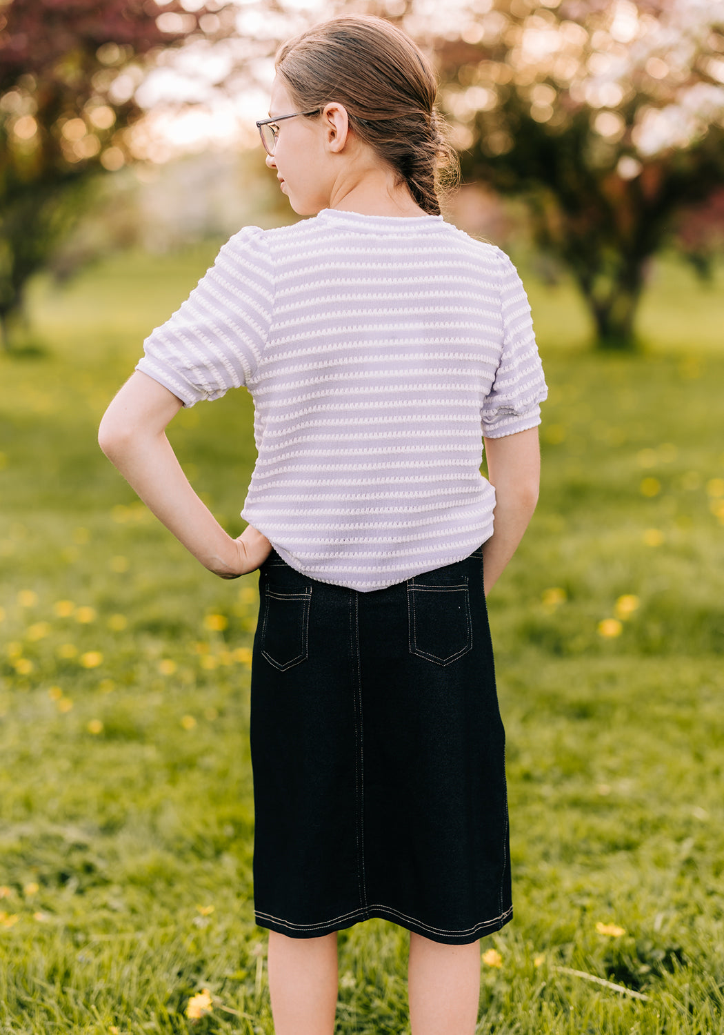 Modest Clothing Outfit Ideas Fashion inspo dresses skirts tops cardigans church outfits fashion outfits style modest girly outfit jewelry bows handbags Handpicked Home decor Grace and Joy Company