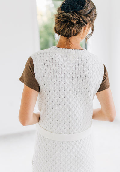 'Isla' Knit Sweater Vest