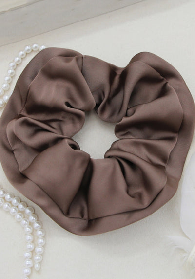 'Iva' Silk Satin Soft Scrunchies