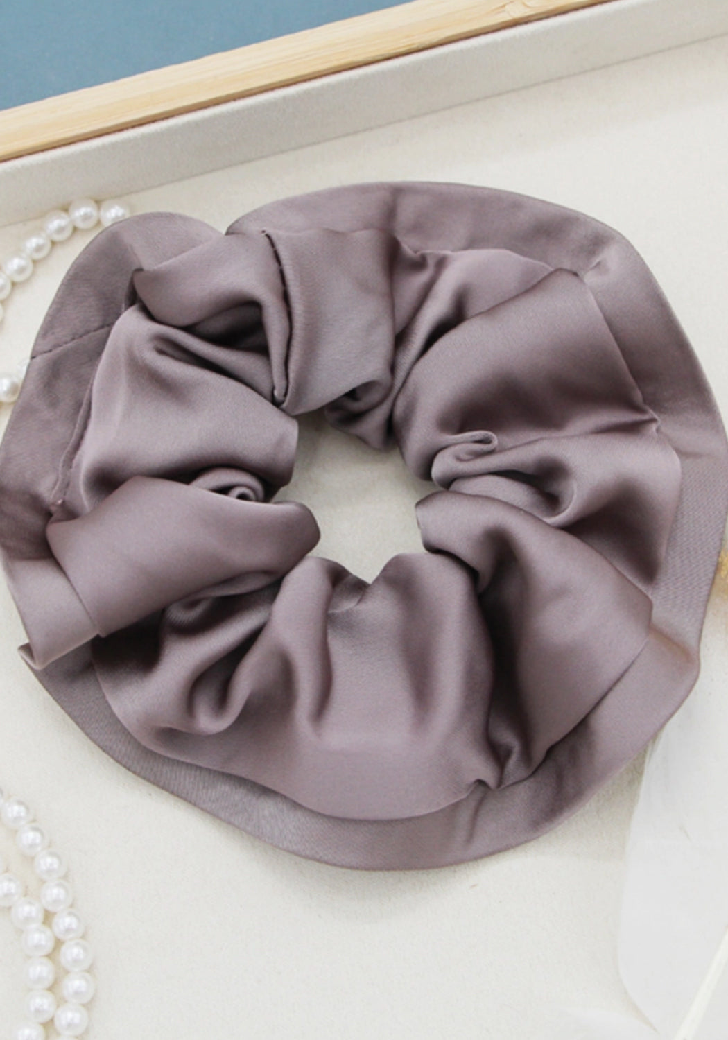 'Iva' Silk Satin Soft Scrunchies