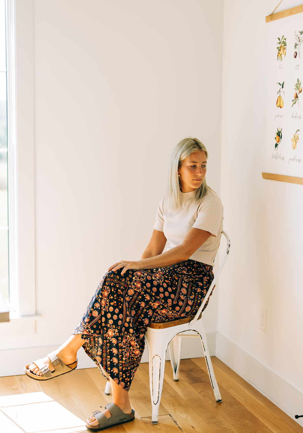 'Laura' Long Knit Maxi Skirt