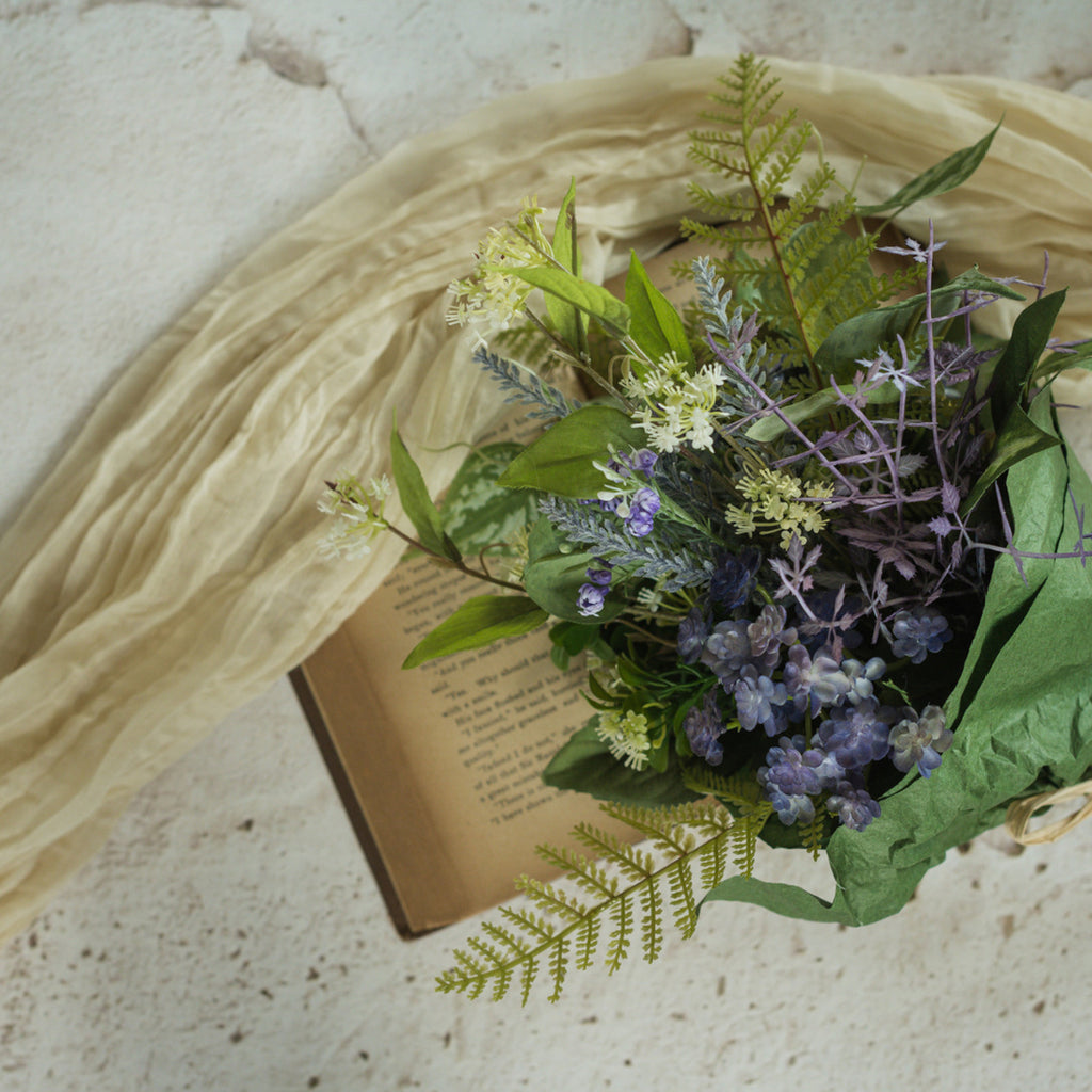 lavender and succulent bouquet Lavender + Succulent Bouquet
