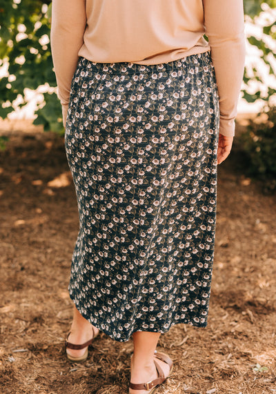 'Lisa' Knit Midi Skirt