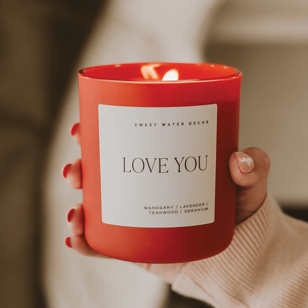 Love You Soy Candle