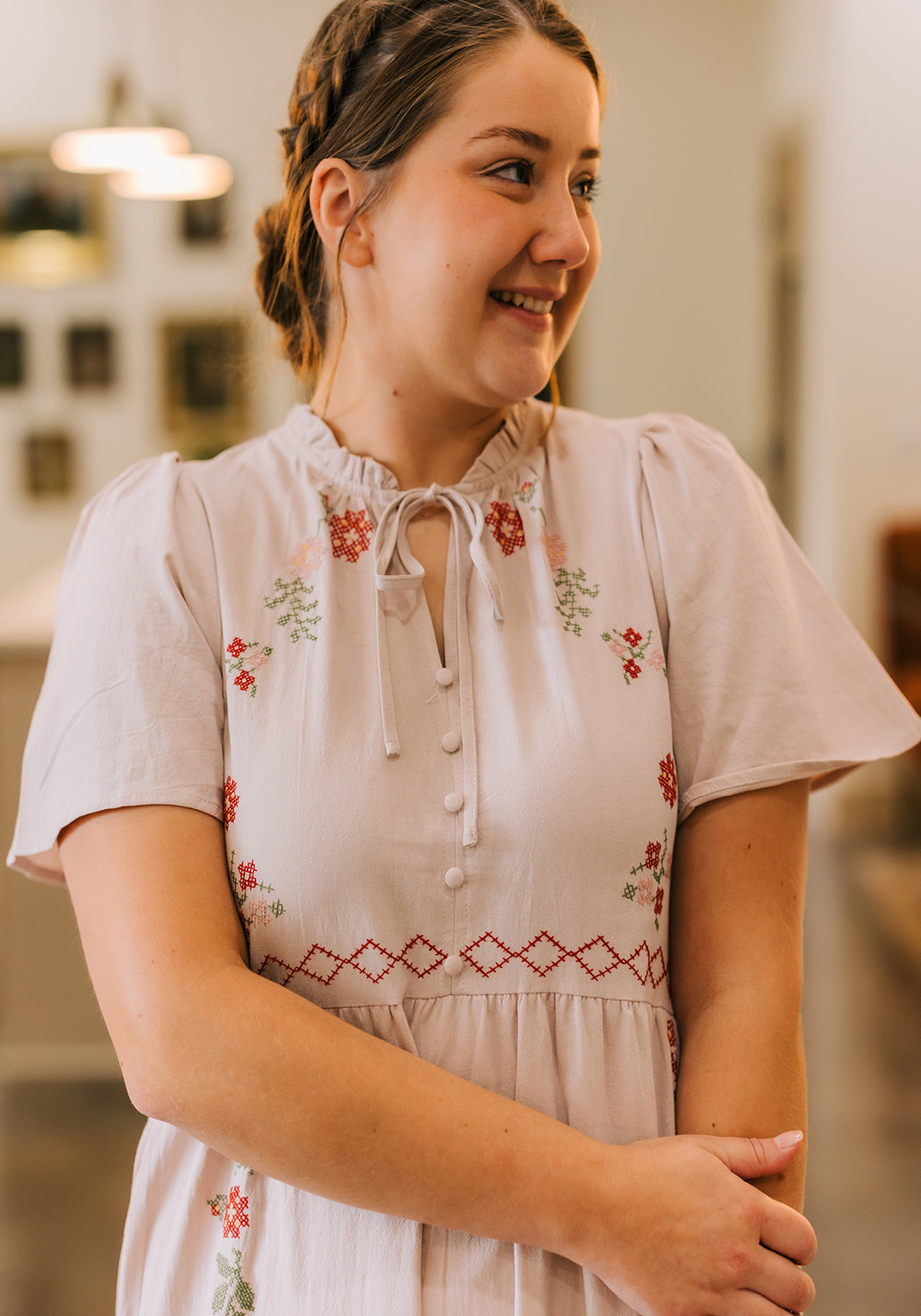 Modest Clothing Outfit Ideas Fashion inspo dresses skirts tops cardigans church outfits fashion outfits style modest girly outfit jewelry bows handbags Handpicked Home decor Grace and Joy Company