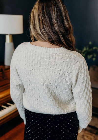 'Mae' Bowtie Cardigan