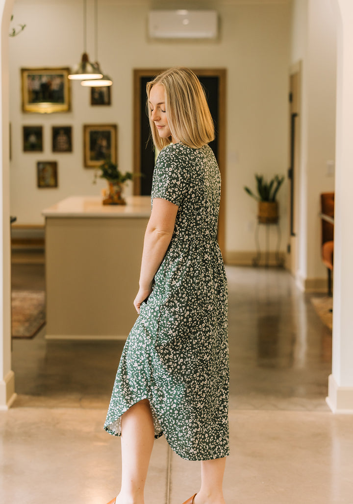 floral knit dress Maggie' Midi – Grace and Joy Company Size Guide_M Chest (un Sparkling Purple Sequin Prom Size:31X34