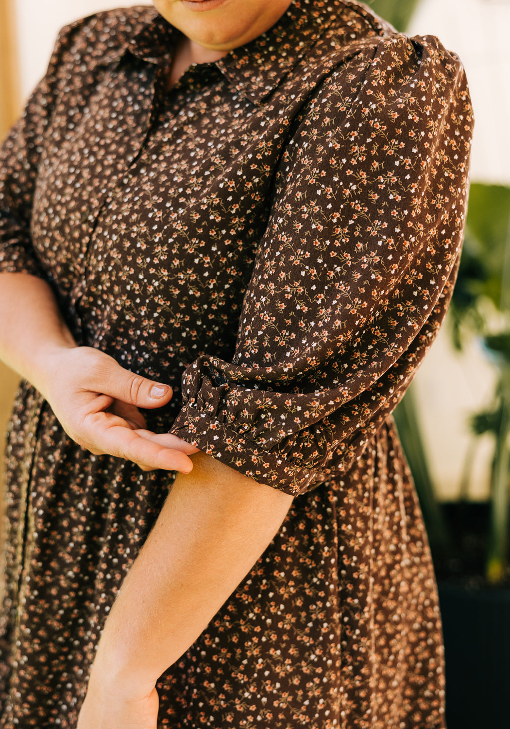 Nova' Tiered Button Up Dress – Grace and Joy Company