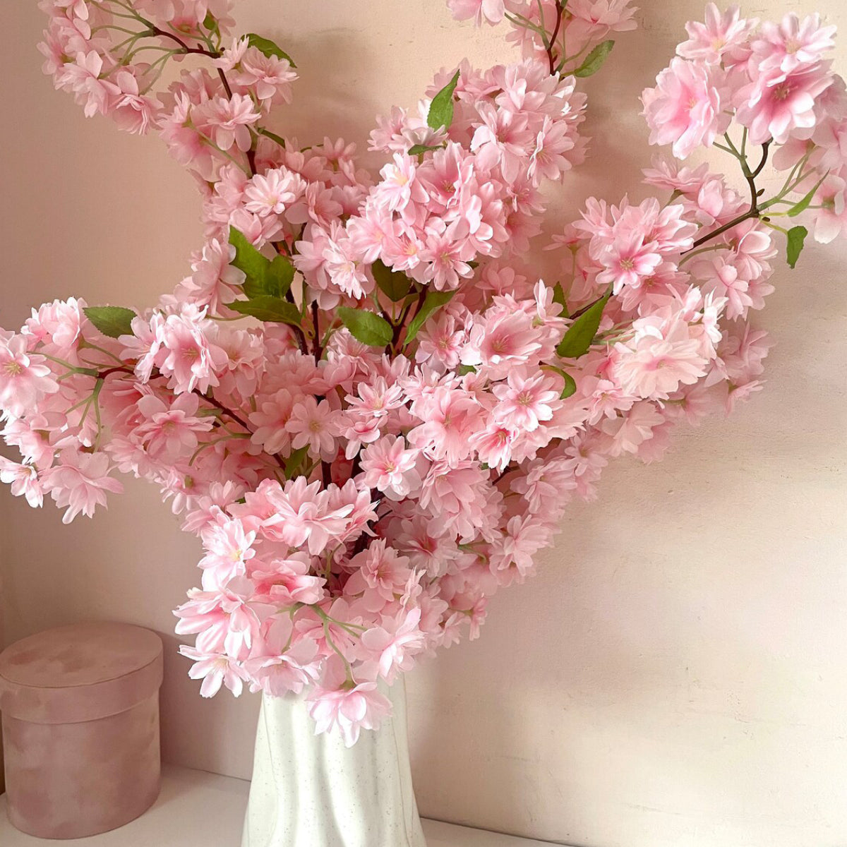 Pink Cherry Blossom Branch