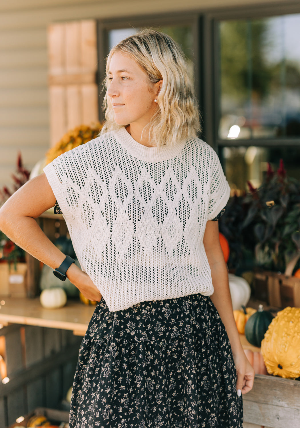 'Rhoda' Crochet Top | Final Sale