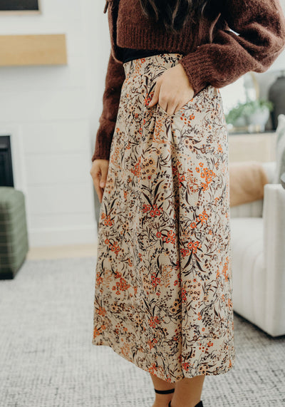 'Samantha' Midi Skirt