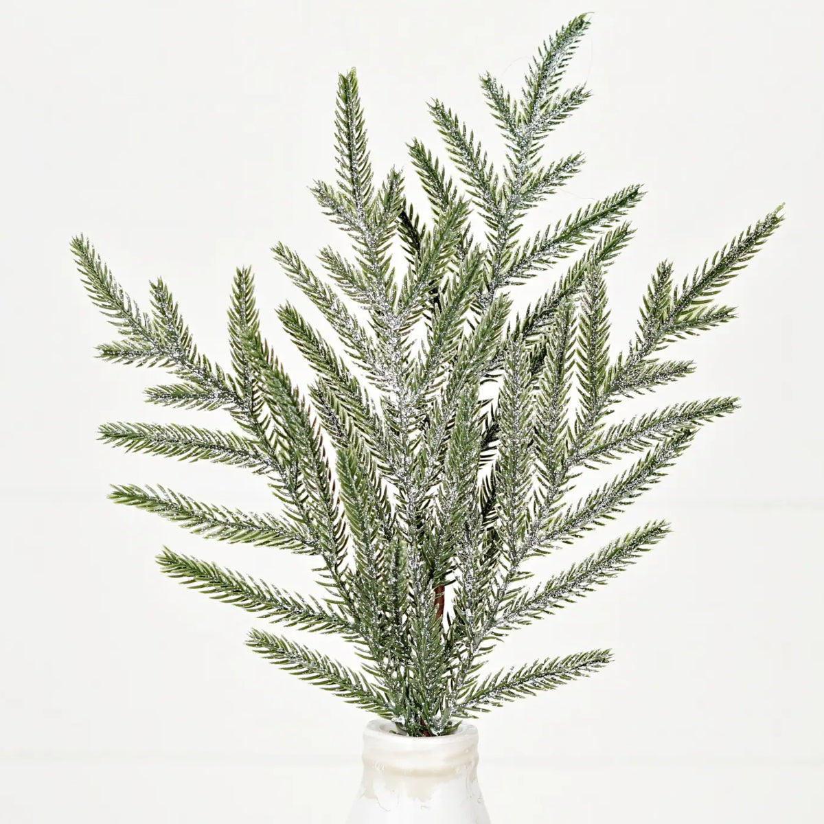 Snowy Sparkle Real Touch Norfolk | 18"