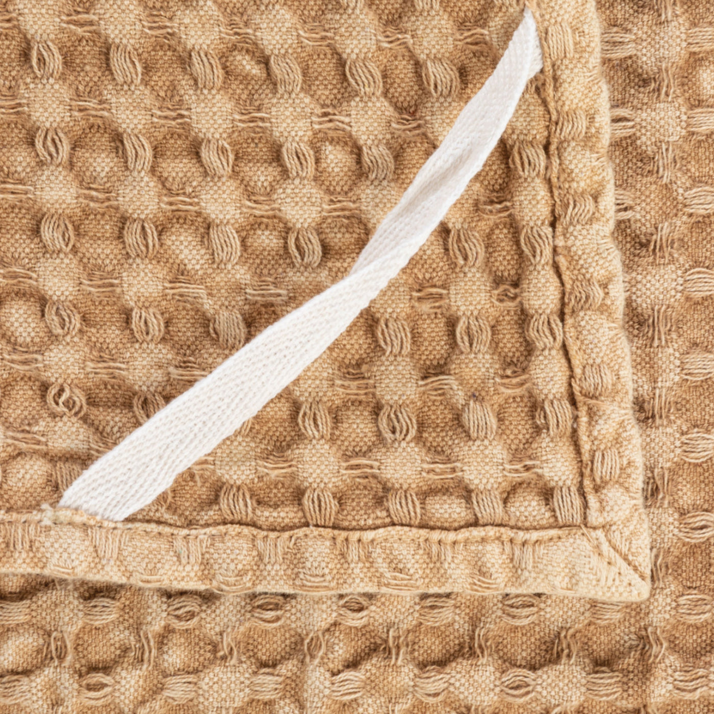 Stonewashed Cotton Waffle Weave Tea Towel