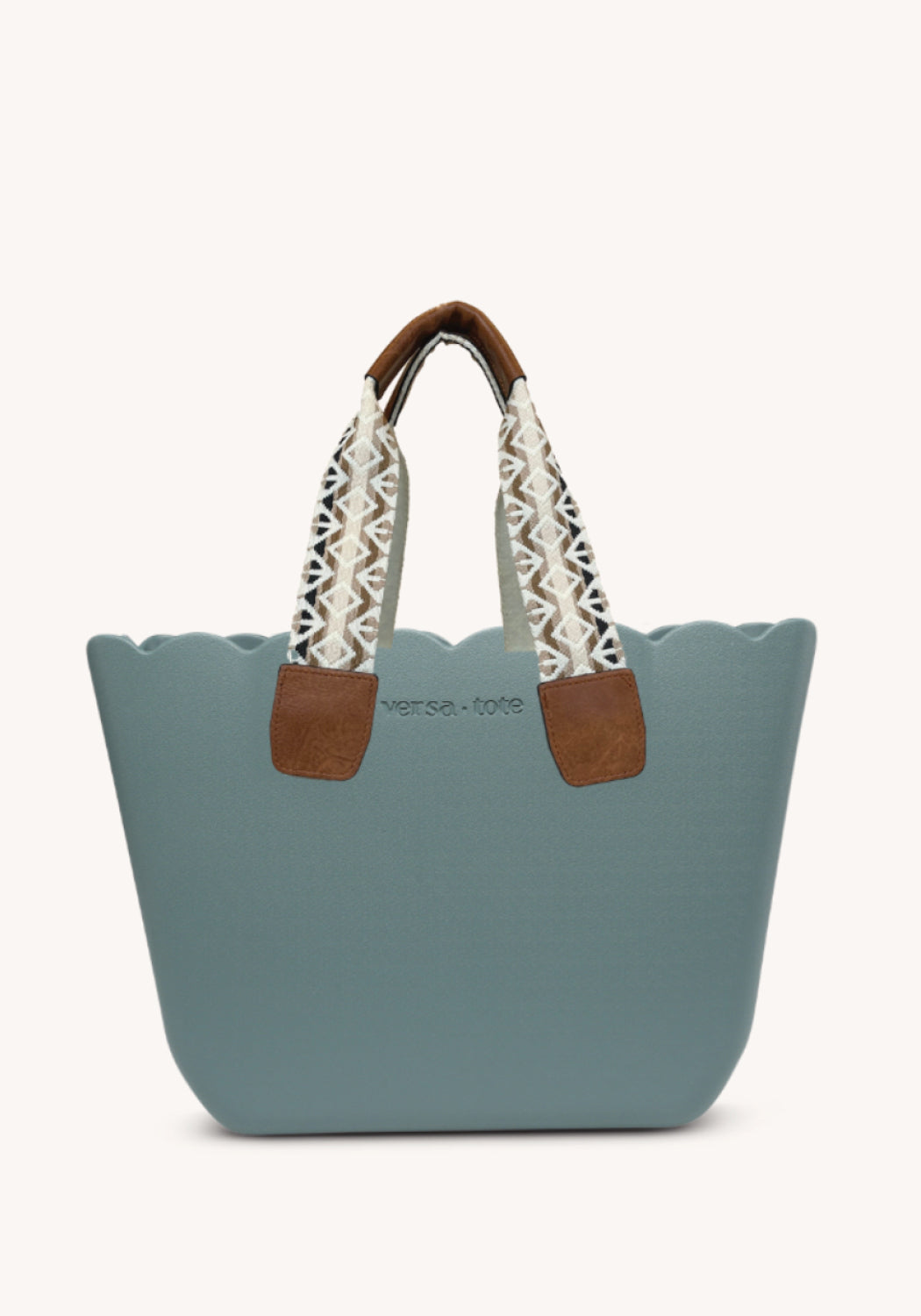 The 'Sienna' Scalloped Tote