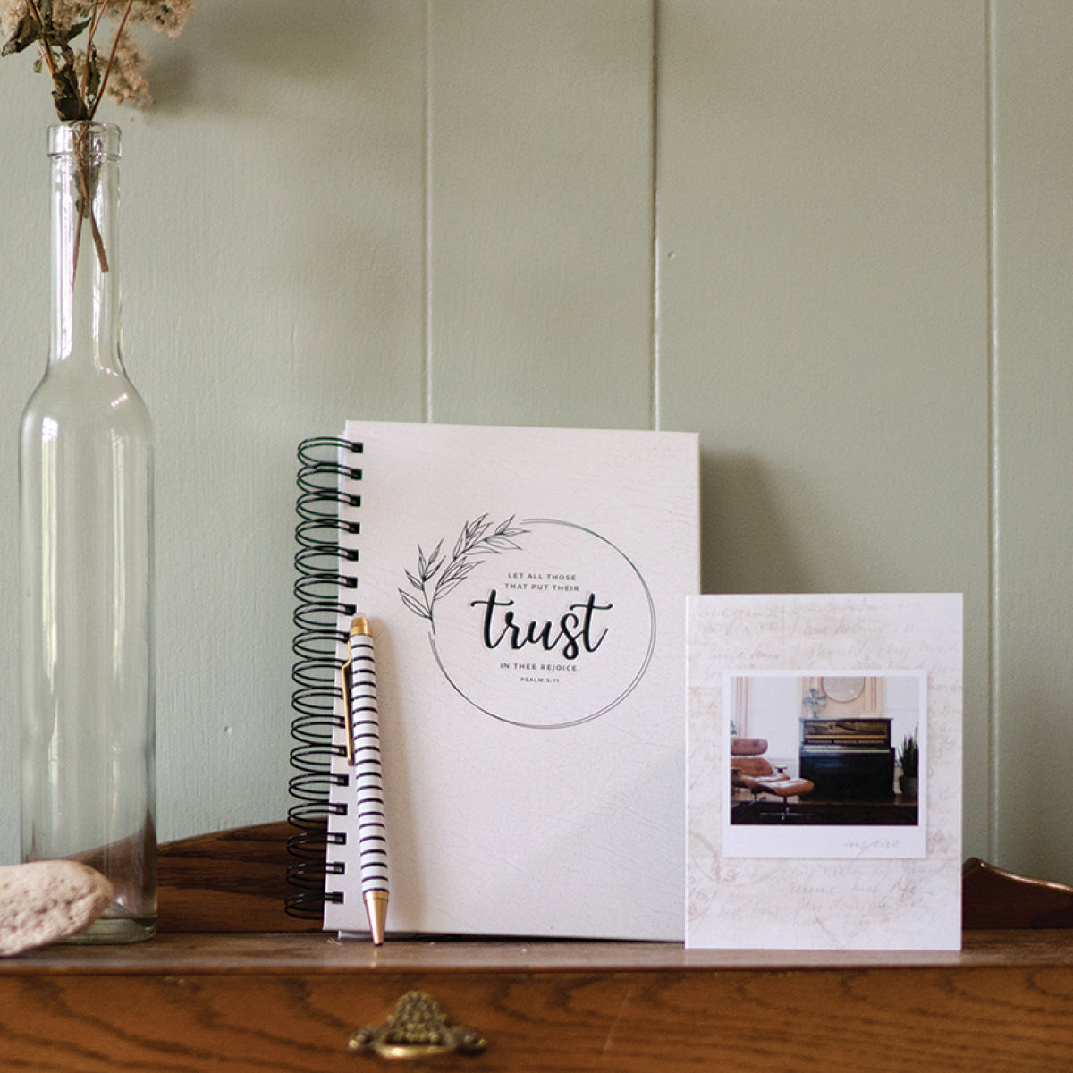 Trust in Thee Hardcover Journal