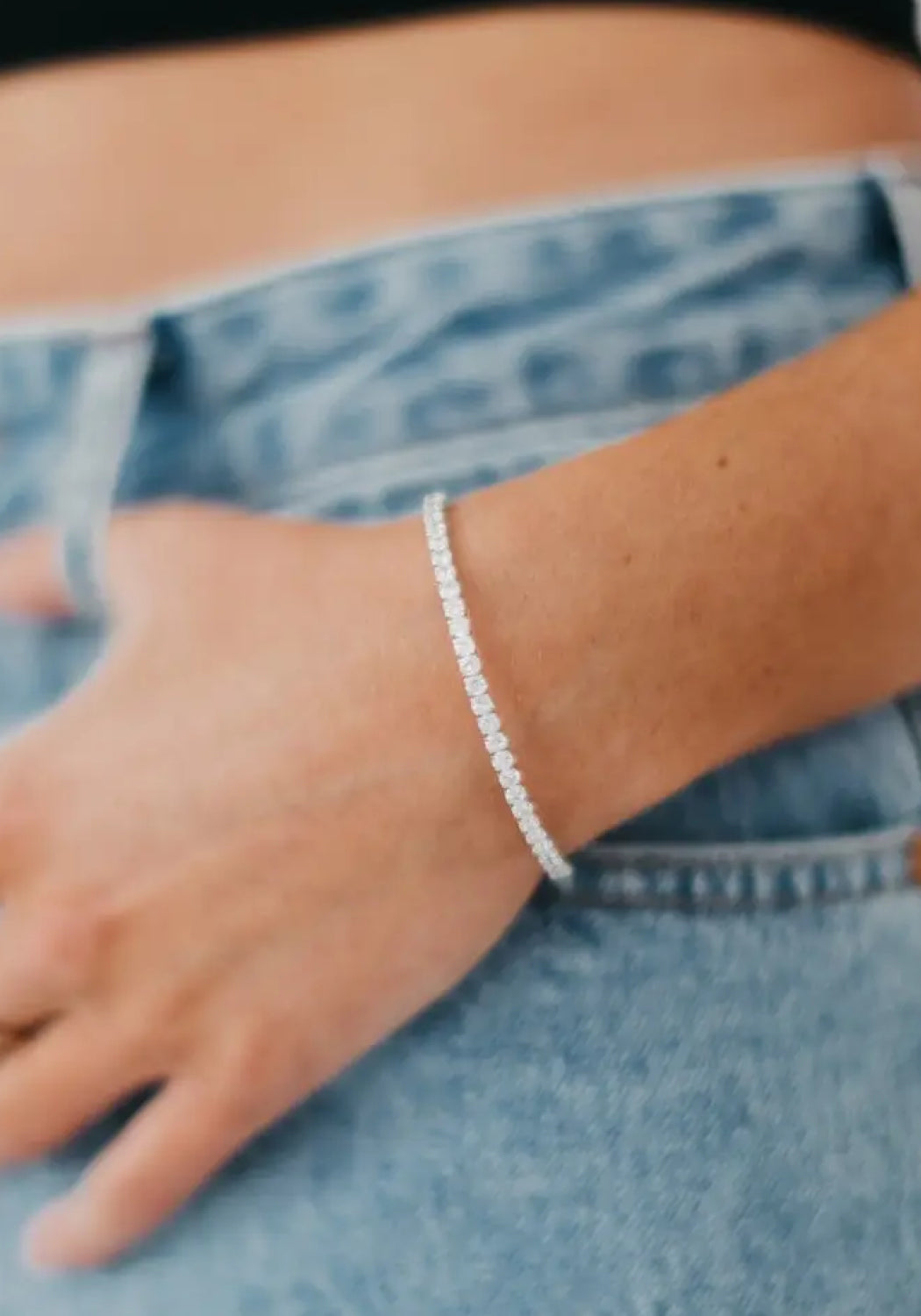 'Valentina' Tennis Bracelet