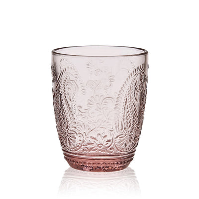 Vintage Blush Glass Cups