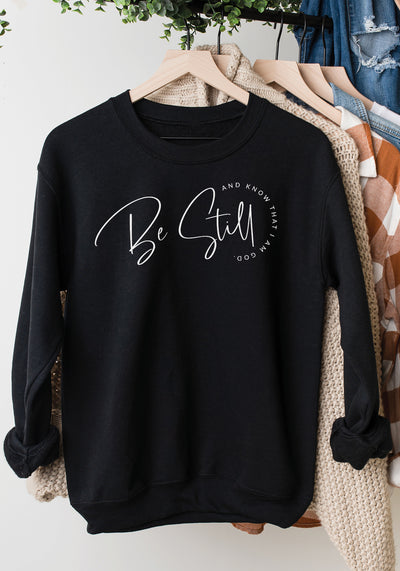 Be Still and Know Pullover