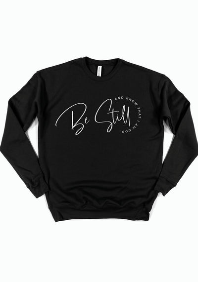 Be Still and Know Pullover