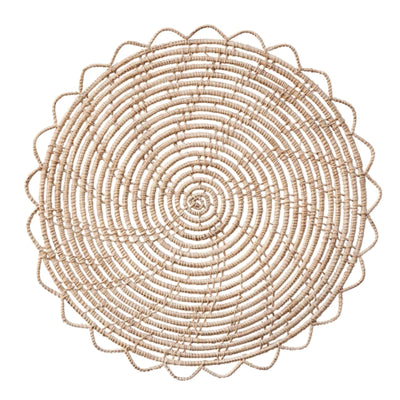 Hand-Woven Palm Placemat