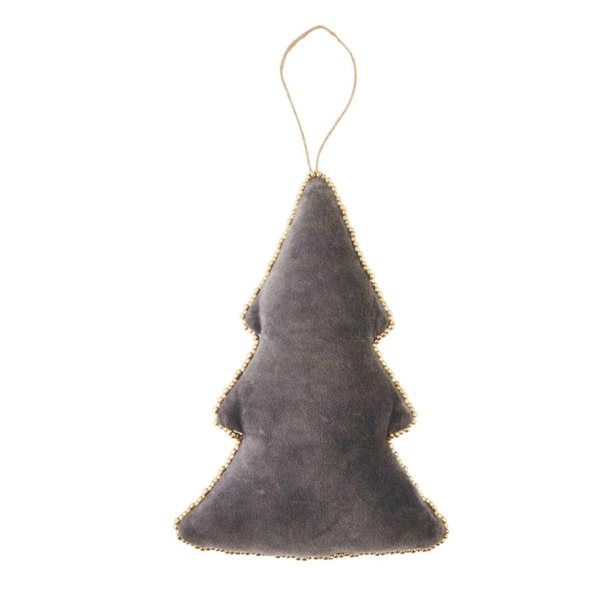 Brown velvet ornament on string – The Perfect Piece Home Shoppe