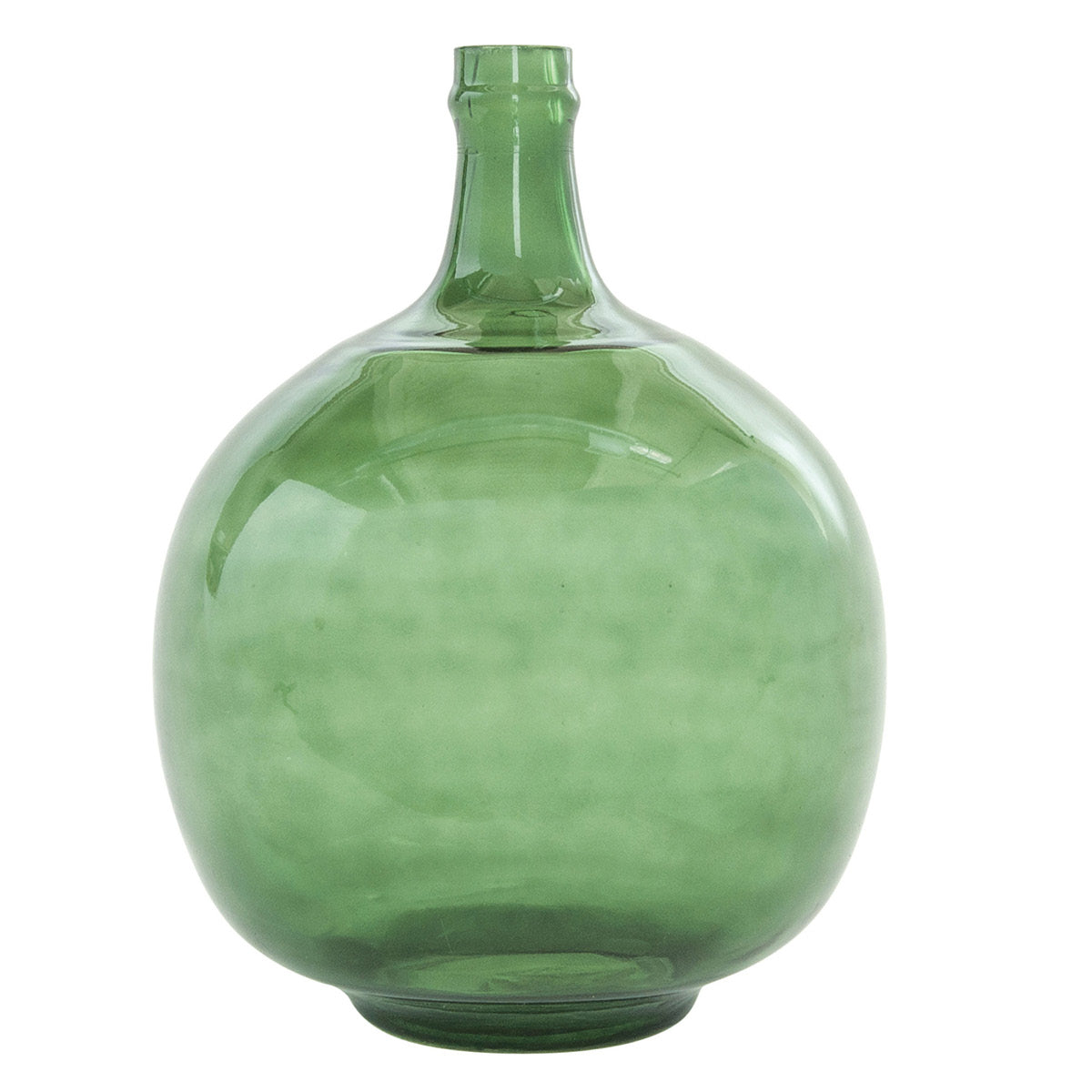 Antique Glass Green Jug | Small