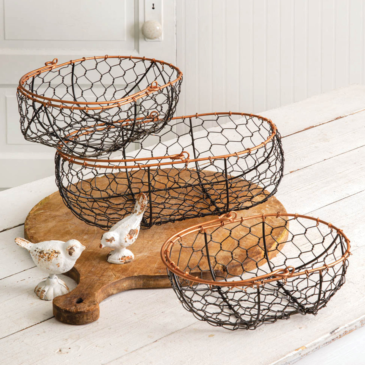 Wire Gathering Baskets