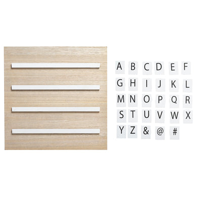 Wood Tile Letterboard